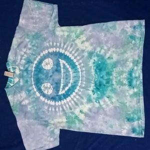 Smiley tie dye